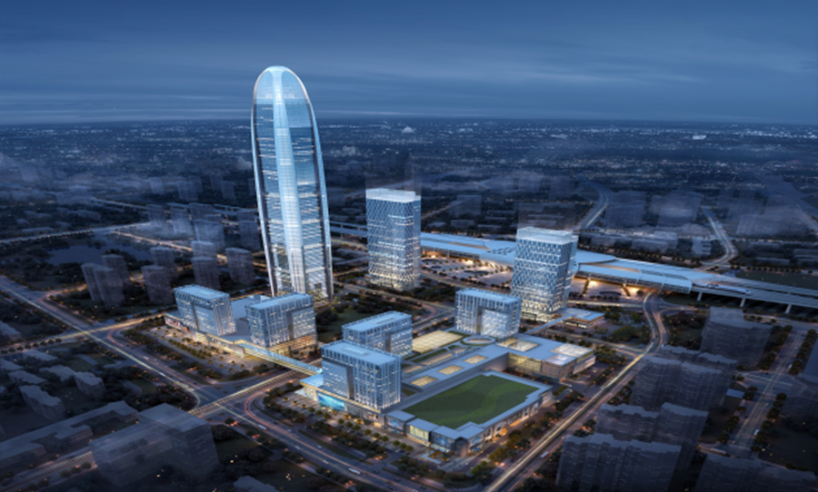 建滔地产昆山中心(A地块)、(B地块)、(C地块)三个项目